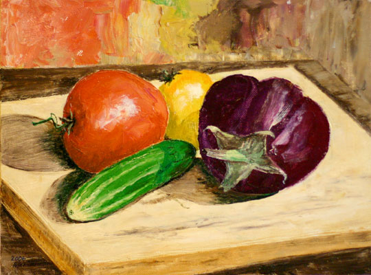 Painting of Veggies