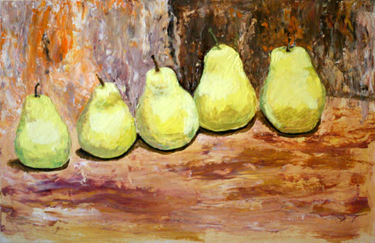 Painting of Pears